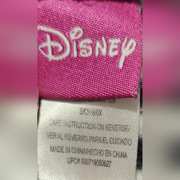 Disney Minnie Mouse Zebra Bath Robe Size Small(6/6X) - Picture 3 of 3